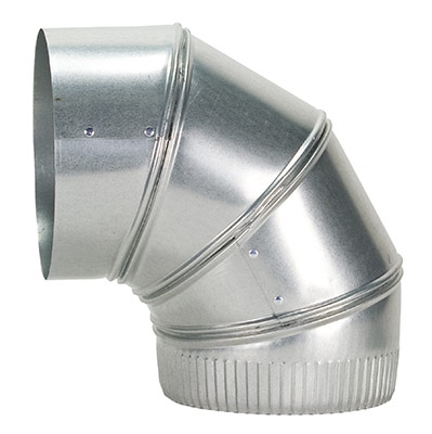 SIDCO Galvanized Duct Elbow